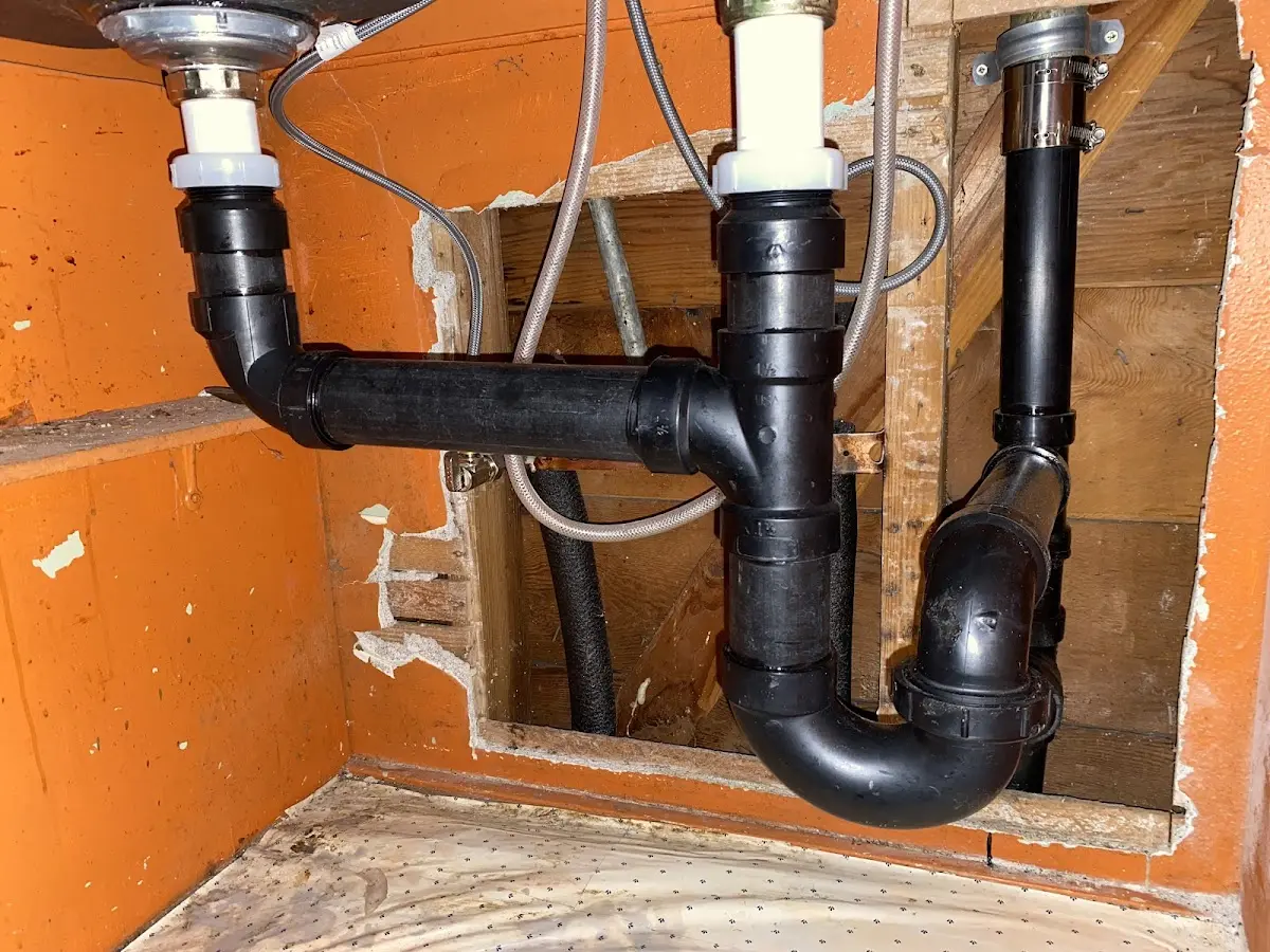 Professional Repiping Services equipment and tools on the job in Clanton